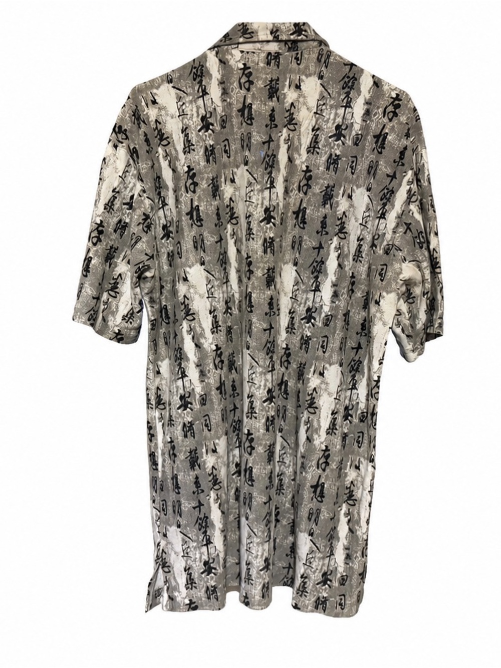 The Original Arizona Jean Co. Calligraphy Print Button Up Shirt L/G
